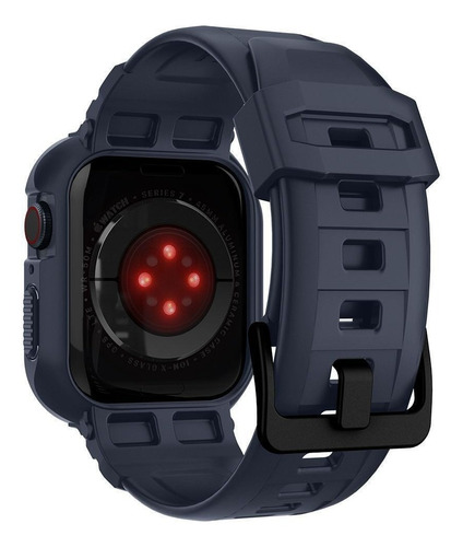 Imagem 3 de 9 de Capa Para Apple Watch 7 / 6 45mm Spigen Rugged Armor Pro