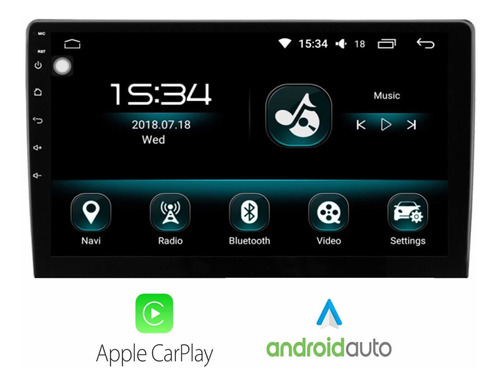 Radio Android 4/64gb Apple Carplay Android Auto Qled 4g