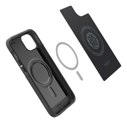 Spigen Funda Core Armor Magfit iPhone 15 Plus Black