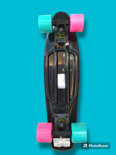 Patineta Penny Profesional Negro Rojo, 22 Pulgadas