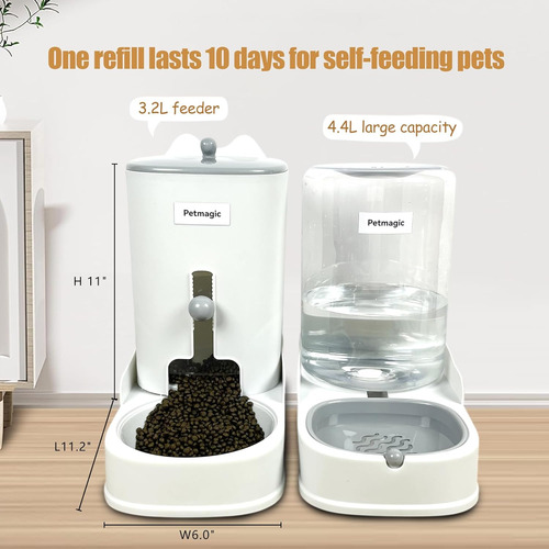 El Comedero Automático Para Gatos De Petmagic Es Un Juego De