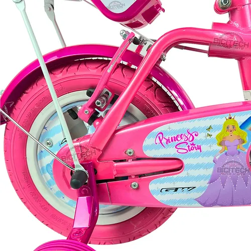 Bicicleta Ni a Rin 12 Gw Princess Story Bicicleta Playera