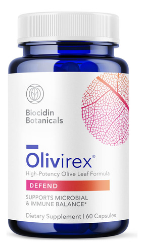 Biocidin Olivirex - Cápsulas De Extracto De Hoja De Olivo Co