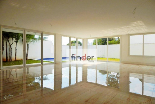 Imagem 3 de 30 de Porto Fino Na Rua Zacarias De Gois. 252, Brooklin. Casa Em Condomínio Fechado Com Piscina, Quintal Gramado, 4 Suítes, Muito Espaço E Segurança - Ca0724