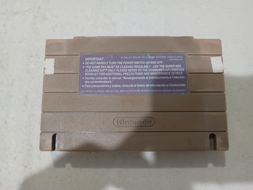 Dig & Spike Volleyball Original Super Nintendo Snes (Usado)