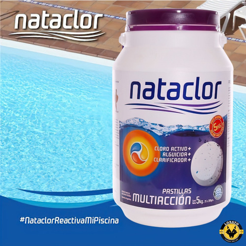 Cloro Triple Accion X 5 Kilos Pastillas De 200gr Nataclor