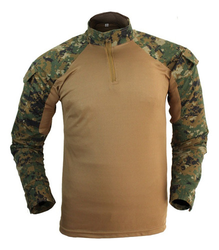 Polera Táctica Airsoft Digital Sur Snix