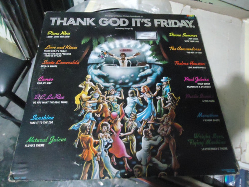 Thank God It's Friday Soundtrack Lp