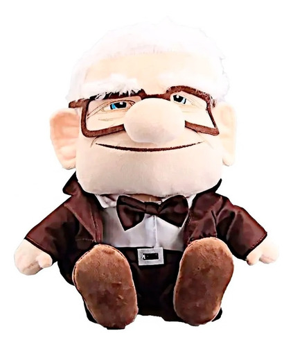 Muñeco Peluche Abuelito Carl Fredricksen Up 36cm Antialérgic