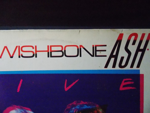 Wishbone Ash Live 1982 Lp Nac Savoy Spooky Camel Budgie Tull (Usado)
