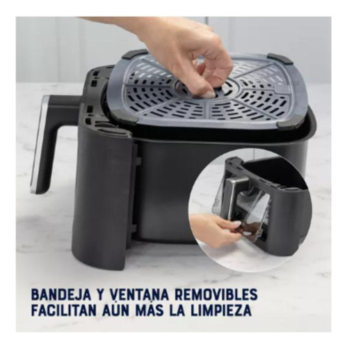 Freidora De Aire Digital Recubrimiento Oster 6l 10 Programas