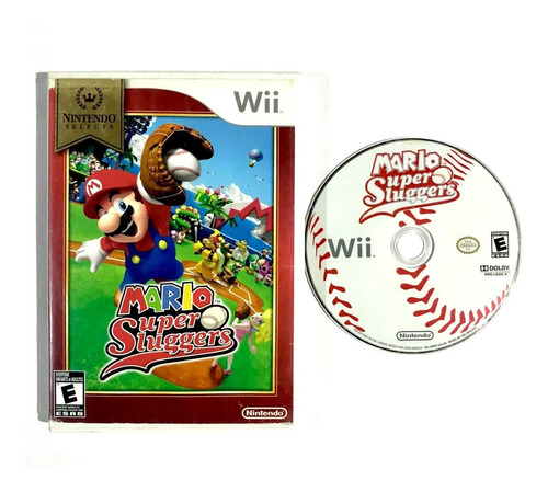 Mario Super Sluggers - Juego Original Nintendo Wii Baseball