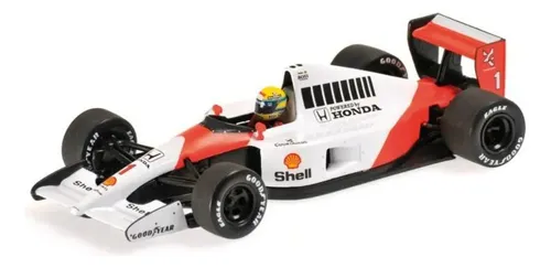 Mclaren Honda Mp4/6 Ayrton Senna 1991 1:18 Minichamps