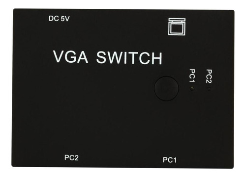 Vga Video Switch Selector 2 Puertos 2 Puertos