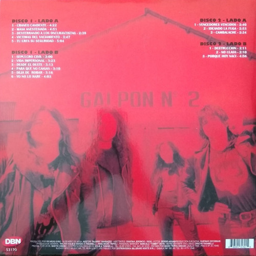 Hermética Hermética Interpretes Vinilo Nuevo 2 Lp