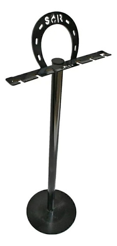 Soporte De Pie Para Utensilios Elementos Asador Hierro