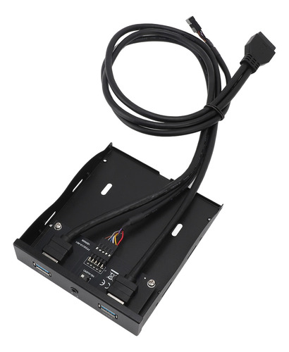 Panel Frontal Tipo Disquete Usb A, 3.5 Pulgadas, 19 Pines A