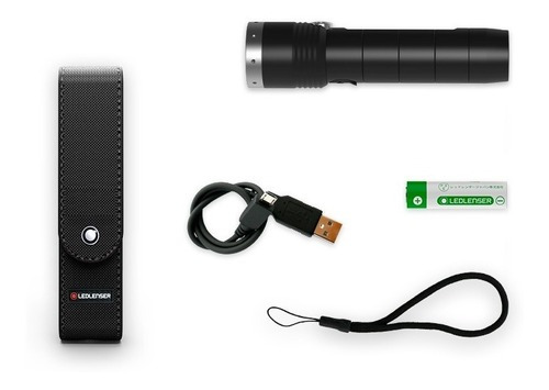 Lanterna LED recarregável Lenser Mt10 Cor da lanterna: preto, cor da luz, branco