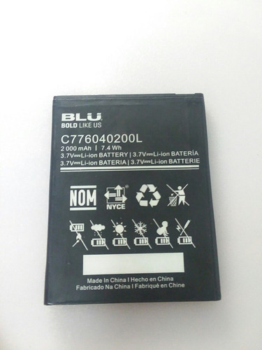 Bateria Blu Neo 5.0 N010 N010l N010u C776040200l Chacaito
