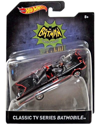 Batman Classic Tv Series Batmobile Hotwheels Mattel