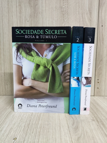 Sociedade Secreta - Diana Peterfreund 3 Volumes (Usado)