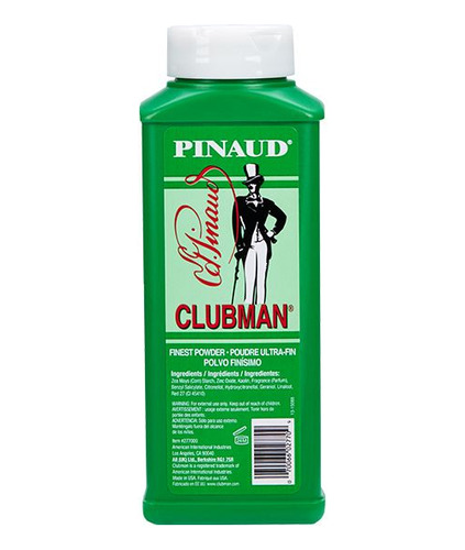 Talco Clubman Pinaud 4oz