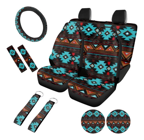 Bychecar Aztec Seat Covers Camo Tribal Car Accesorios Para H