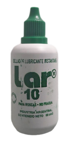 Sellador Lubricante Negro Lar 10 55 Cm3 No Fragua *