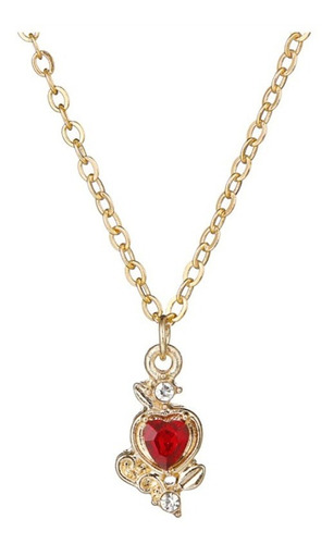Juego De Collar, Anillo Y Aretes Princesas Disney | Set 3 Pz Color Blanca Nieves