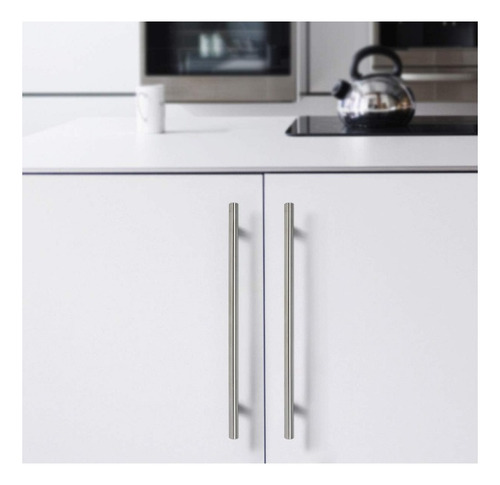 Manija Tiron Barra En T Para Puerta D Gabinete De Cocina Set