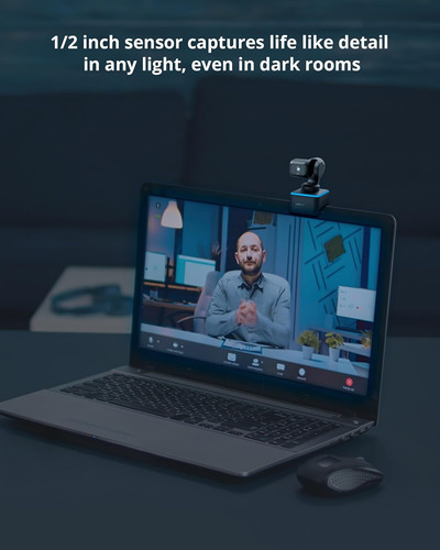 Webcam 4k Lovense: Calidad De Imagen Superior Para Streaming Negro