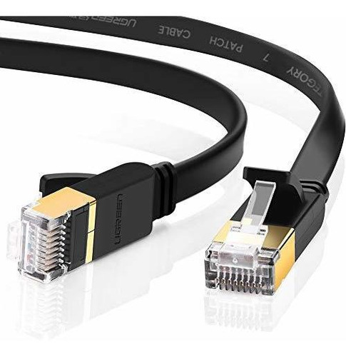 9 Mts Cable Red Ethernet Ugreen Plano Cat 7 Gigabit Lan Rj45