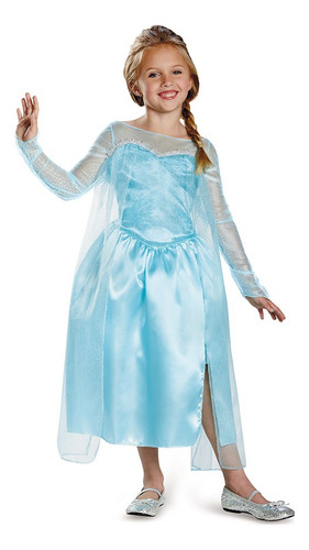 Disguise Disney 's Frozen Elsa Snow Queen Vestido Classic C.