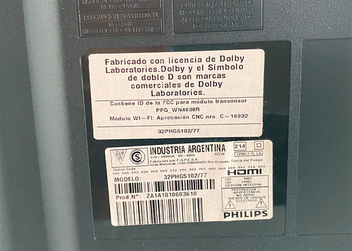 Smart Tv Led De 32 Philips 5100 Series 32phg5102 (Usado)