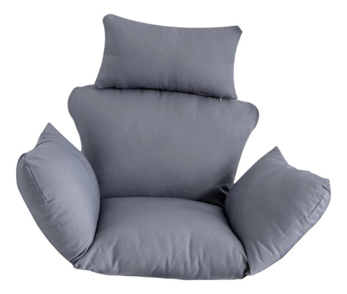 Cojín Para Silla Egg, Cojín Para Asiento, Fácil Gris