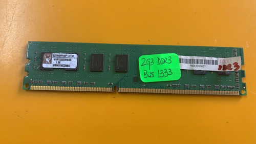 Memoria Ram Ddr3 2gb Para Pc Bus  1333