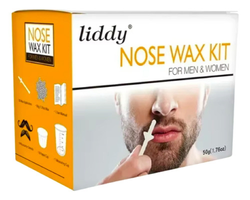 Kit Cera Depilación Elimina Vello Nariz Oreja Bigote Unisex