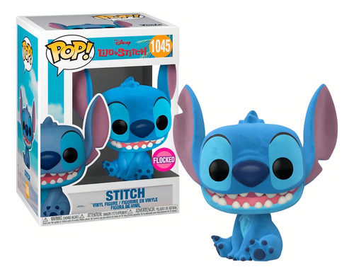 Funko Pop Disney Stitch #1045 Flocked Exclusive