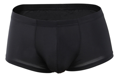 Calzoncillos D Para Hombre, Color Liso, Seda Helada, Delgado