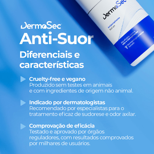 3x Tratamento Anti-suor