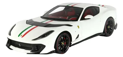 Ferrari 812 Competizione Branca Italia 1/18 Bbr Miniatura