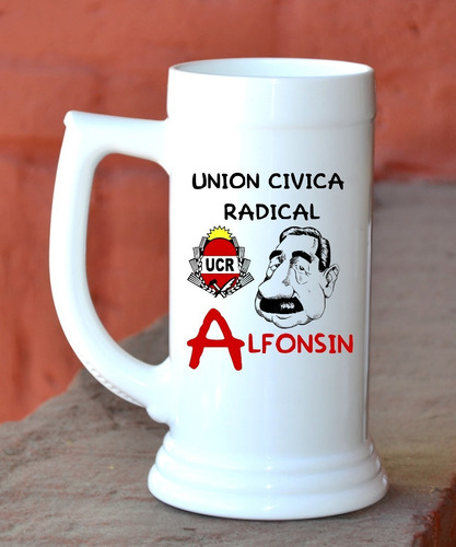 Chop Sublimado - Ucr - Raúl Alfonsín / Unión Cívica Radical