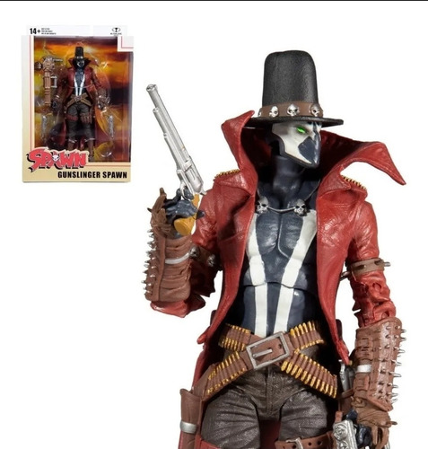 Mcfarlane Toys - Spawn Gunslinger Figura De Acción De 7 PuLG