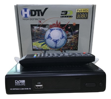 Decodificador De Tv Digital Hdtv Hd 1080p Dvb-t2