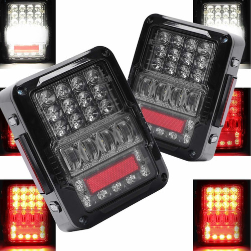 Luces Traseras Compatibles Con Jeep Jk Jku 2007-2017 [aproba