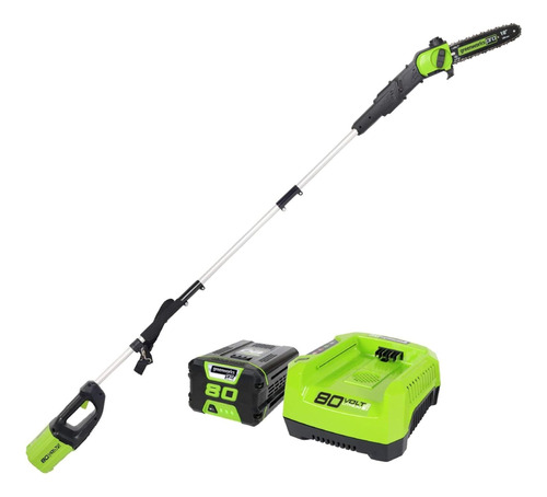 Greenworks Pro Ps80l210 80v Sierra De Poste, Sin Cable, 10 .