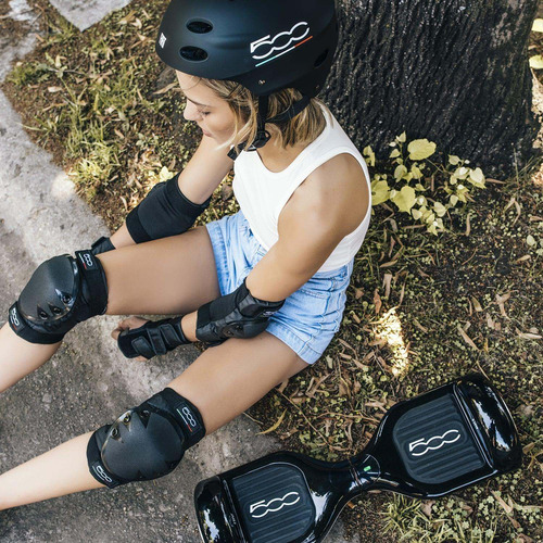 Imagen 2 de 7 de Kit Protecciones Fiat 500 Skate Roller Monopatin Bicicleta