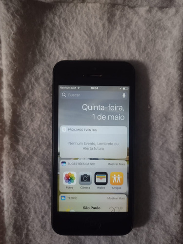 Iphone 5s 16 Gb Grafit Tudo Original . Cinza-escuro (Usado)
