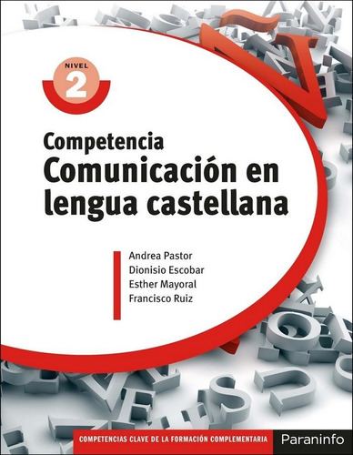 Competencia Comunicacion Lengua Castellana - Pastor,andrea