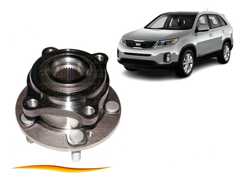 Maza Rueda Trasera Para Kia Sorento 2010 2014 Con Abs